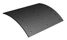 Number Plate Bracket, Rubber Bridge Kit