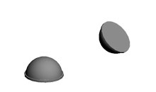 Self Adhesive, Stand-Off Bumpers (Pack of 10)