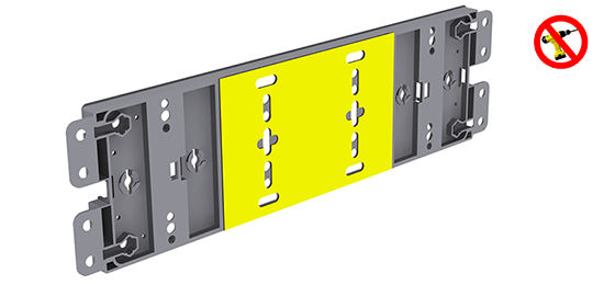 Platform, Universal, Long, with Adhesive Backing, Kit
