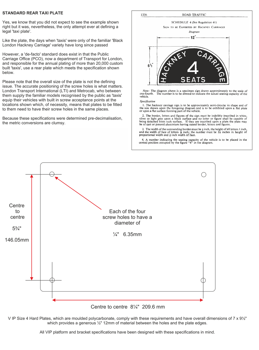 Bracket, flat, with Large Universal Platform, Kit
