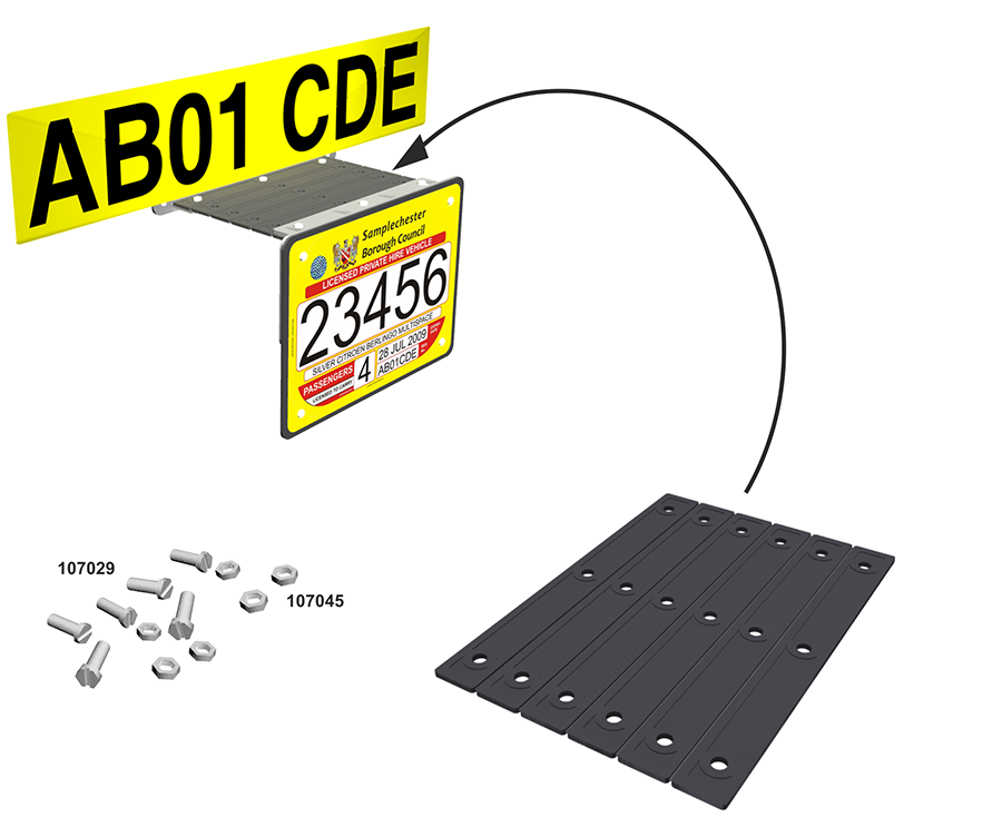 Bracket, Extender Bridge, Rigid, Kit