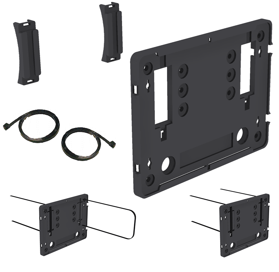 Platform, Flexiplate, Sizes 2F, 4F and 12F, Cable tie, Strapping Kit