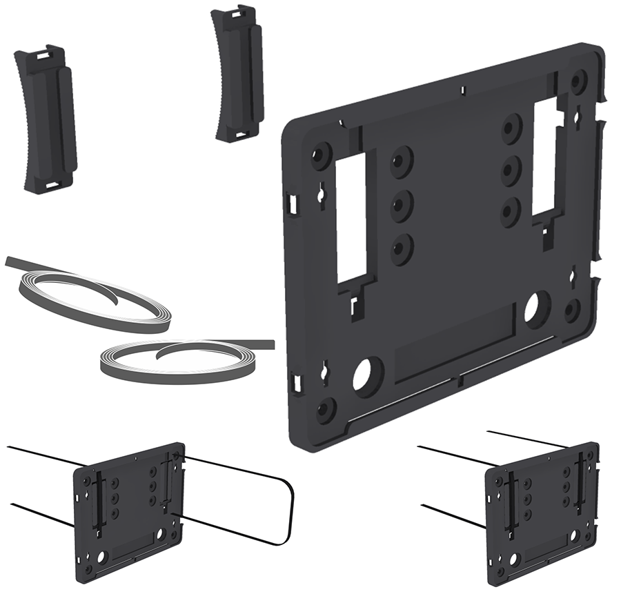 Platform, Flexiplate, Sizes 2F, 4F and 12F, VELCRO, Strapping Kit
