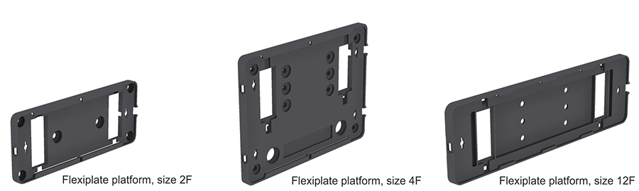Platform, Flexiplate, Sizes 2F, 4F and 12F, VELCRO, Strapping Kit
