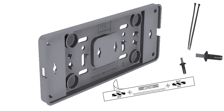 Platform, Universal, Size 2, kit