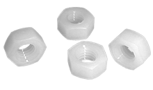 M6 Nylon Hex Nuts