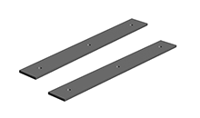 Bracket, Extender Bridge, Flexible, Clamps(pair)